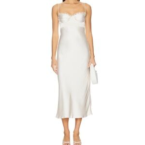 ASTR the Label  Florianne Satin Maxi